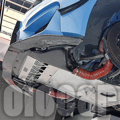 适用宝马F8x M3 M4美国Revozport碳纤维前刹车导风散热降温套件