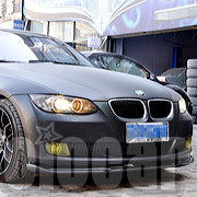 06~09款宝马3系2门E92 E93车系 改装HAMANN款碳纤维前下巴 前唇