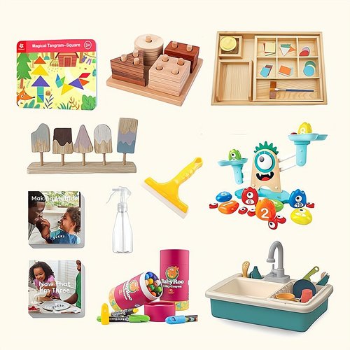 蒙氏益智玩具2岁+lovevery平替