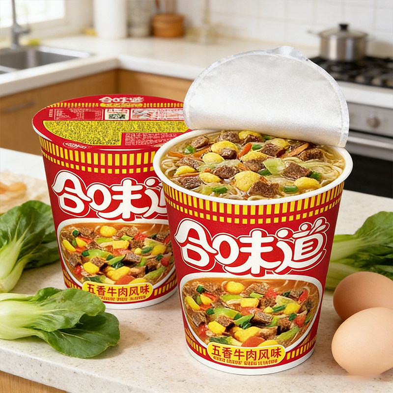 合味道五香牛肉风味方便面海鲜五香牛肉桶装免煮速食夜宵泡面12杯,粮油调味/速食/干货/烘焙,冲泡方便面/拉面/面皮,淘宝优惠券,粉丝福利购,淘宝优惠卷