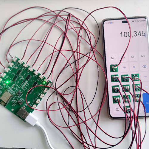 可编程手机电容屏点击器