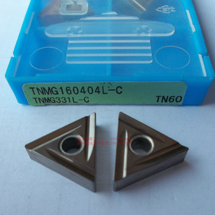 京瓷数控刀片TNMG160404L-C  TN60金属陶瓷 三角型反刀 半精加工