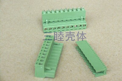 插拔式KF2EDG-10P直针 间距5.08 接线端子 端子排 每针0.2元