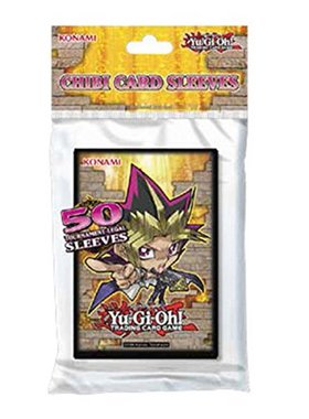 【蓝海卡牌】游戏王官方卡套Q版武藤游戏Chibi美英收藏50枚