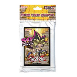 【蓝海卡牌】游戏王官方卡套Q版武藤游戏Chibi美英收藏50枚