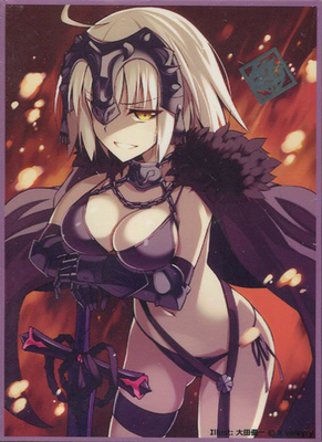 【蓝海卡牌】FateFGO黑贞德Ruler圣女COMIC1会场限定卡套现货