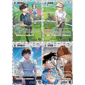 蓝海DCCG柯南TCG白R/RP黑羽快斗白马探怪盗基德中森青子异画拼图
