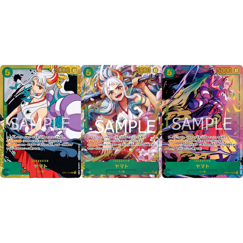 蓝海OPCG海贼航海王卡牌OP01-121角色绿SEC隐藏稀有异画大和