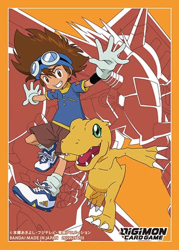 蓝海数码宝贝DIGIMON DTCG官方卡套2023勇气的战龙八神太一亚古兽