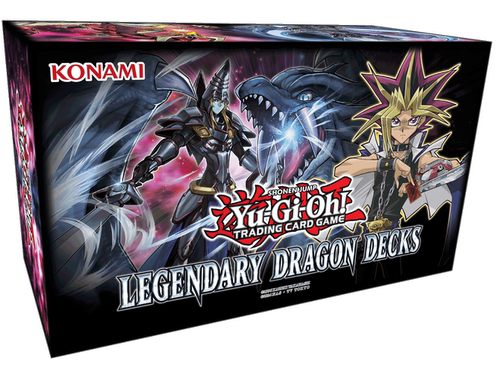 游戏王美英电子次元传说之龙LEDD礼盒Legendary Dragon Decks欧版