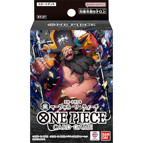 OPCG海贼航海王卡牌ST27基本卡组ST-27预组黑马歇尔·D·蒂奇提奇