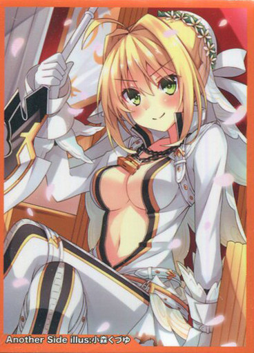 【蓝海卡牌】FateEXTRA FGO红saber型月赤王尼禄C90会场限定卡套