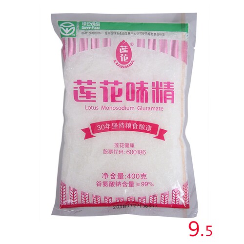 莲花味精谷氨酸钠家庭装400g