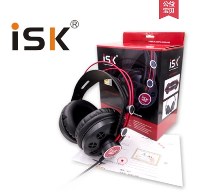 ISK HP-580 主播K歌录音专用电脑笔记本头戴式监听耳机 高保真