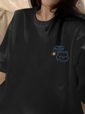 T0998-P25100％纯棉S-XXXL码趣味卡通印花短袖T恤女夏装上衣，女装T恤，星座617A-2