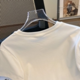 T018-P25短袖T恤女修身天使猫咪可爱印花纯棉T，女装T恤，星座617A-2