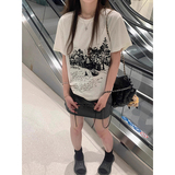 T0136-P25抖音春夏新款纯棉短袖T恤女，女装T恤，星座617A-2