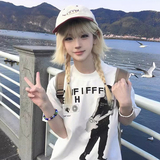 T0138-P25抖音春夏新款纯棉短袖T恤女，女装T恤，星座617A-2