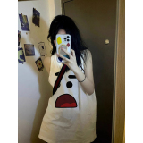 TB0972-P25春夏季宽松纯棉印花无袖背心女，男装背心/马甲，星座617A-2