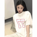 T0267-P25重磅纯棉夏装短袖T恤宽松情侣宽松潮，女装T恤，星座617A-2