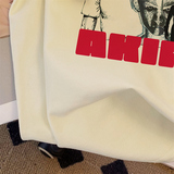 T0262-P25精梳纯棉夏装短袖T恤女宽松韩版男女同款复古人像印花，女装T恤，星座617A-2