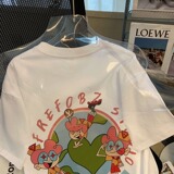 T0156-P25美式潮牌男女休闲夏季上衣短袖T恤宽松百搭，女装T恤，星座617A-2