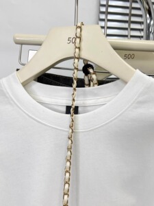 T0397-P30高质量纯棉手感好直播品质 印花短袖t恤女图片