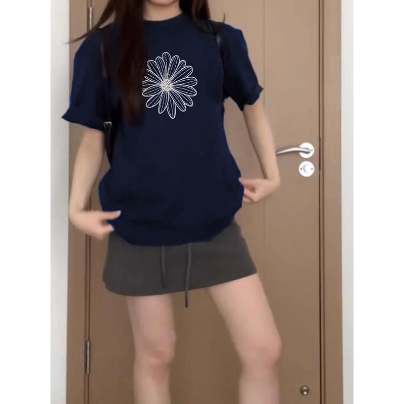 T0137-P252024抖音春夏新款纯棉短袖T恤女,女装T恤,星座617A-2