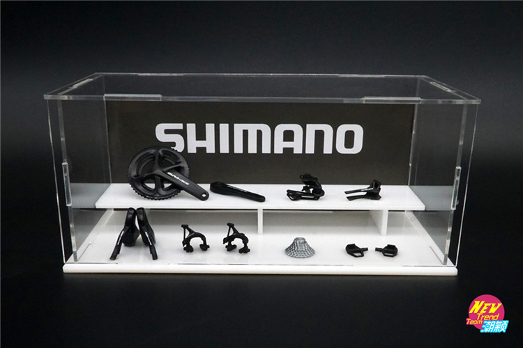 潮颖工作室 9100单车套件模型 禧玛诺shimano 9100套件 带展示盒
