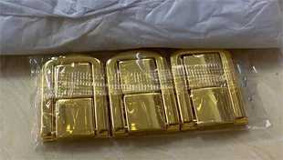 德夏DIY五金新中式仿古木盒礼盒方扣酒盒锁扣包装扣装饰小方扣日