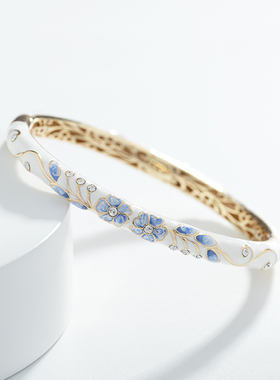 景泰蓝掐丝珐琅铜胎手镯