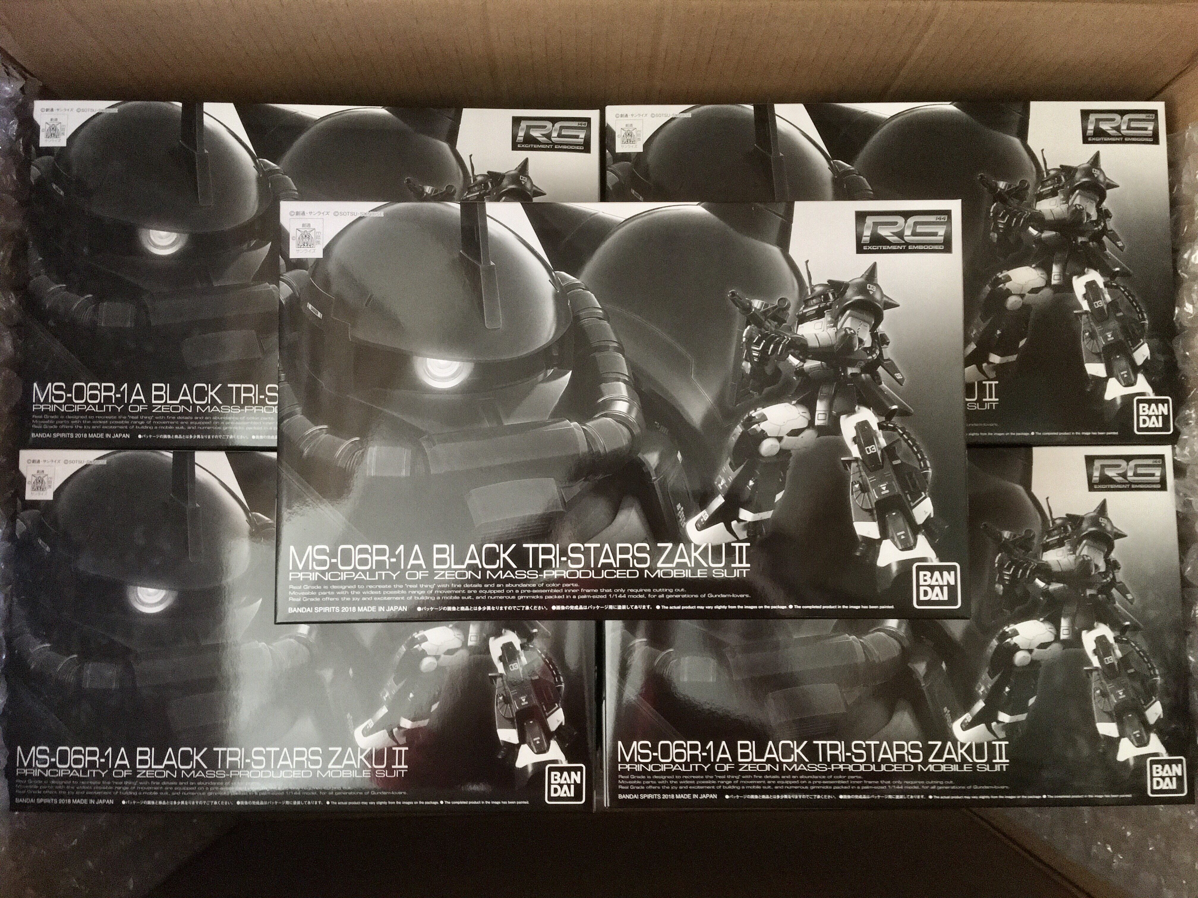 黑色三连星RGBandai/万代现货