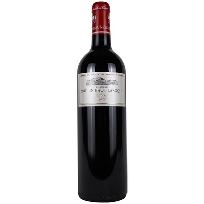 神之水滴 小风车酒庄红酒 Chateau Moulin Haut Laroque 2016年