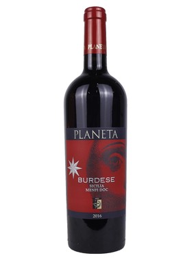 意大利西西里岛红酒 行星酒庄干红葡萄酒 Planeta Burdese Sicili