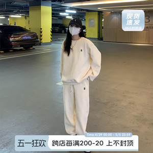 运动服卫衣套装女秋季2023新款