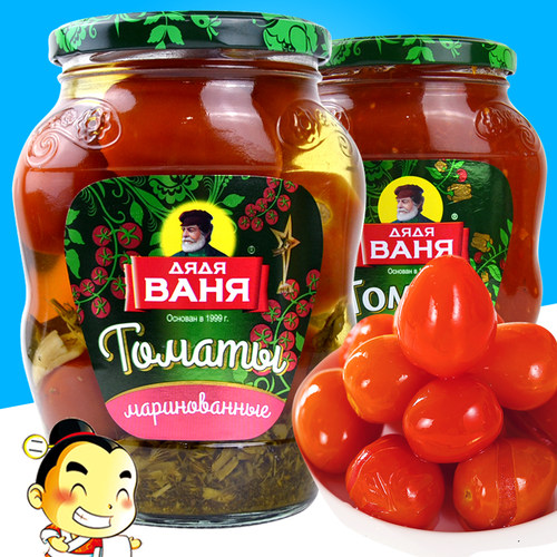 瓦尼亚老爹牌蔬菜罐头番茄小柿子