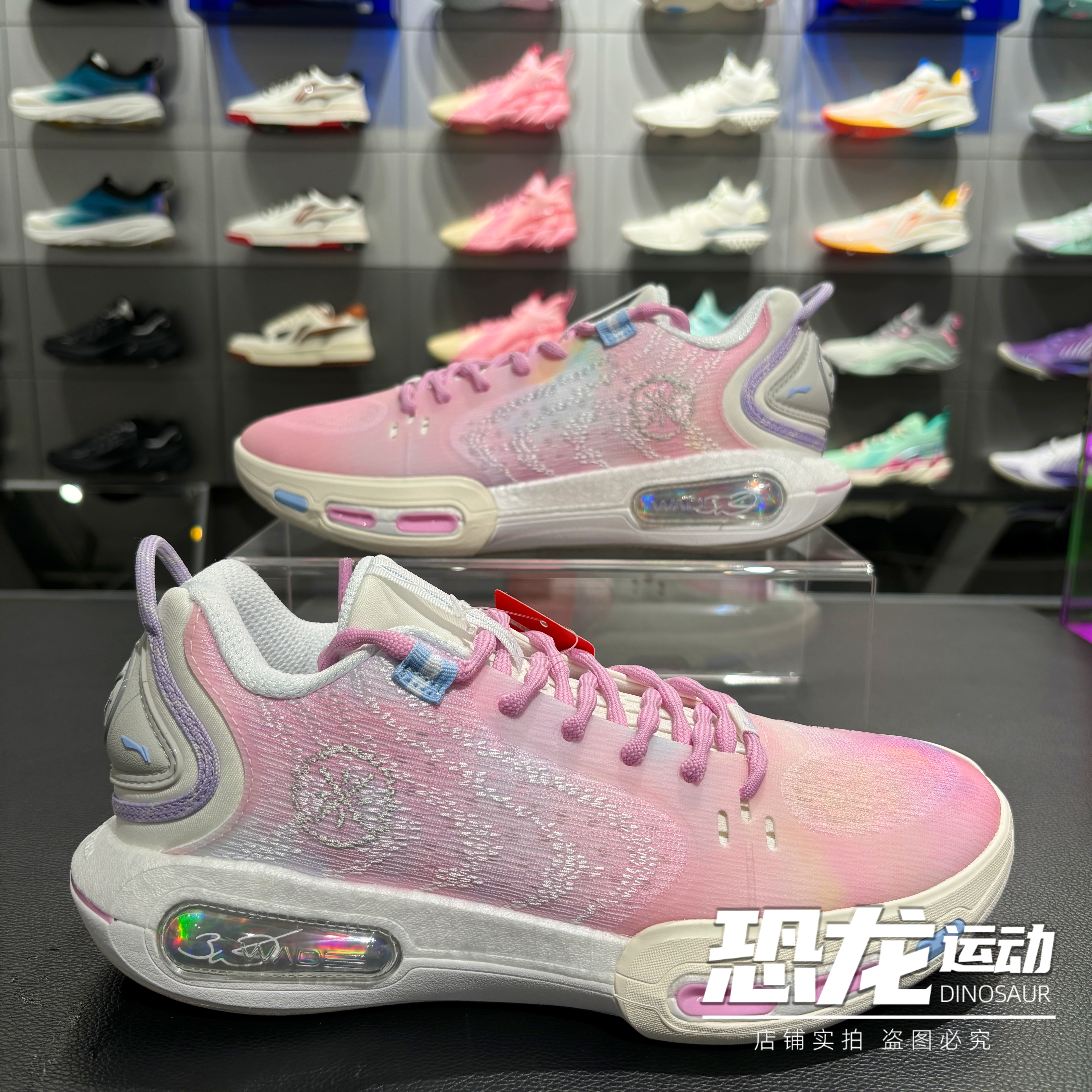 李宁男子减震回弹低帮篮球鞋