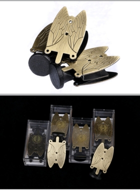 台湾造二胡专用黑蝴蝶弱音器黄金夹苏州采氏乐器专卖掌柜推荐EPCR