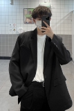 春秋西装男韩版潮流痞帅外套休闲上衣ins港风小西服大码XF130-P95，男装西服套装，电商A152