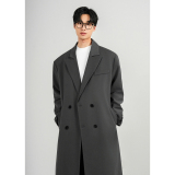 直播款 2025春装新款男生双排扣中长款风衣男垫肩西装外套 F382,男装风衣,电商A152, 直播款 2025春装新款男生双排扣中长款风衣男垫肩西装外套 F382,男装风衣,电商A152,