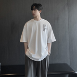 TX38-特P30控482025夏季新款韩版宽松圆领短袖t恤印花T恤潮流，男装T恤，电商A152