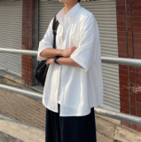 直播供货短袖衬衫男宽松oversize衬衣CS79-特P38，男装T恤，电商A152