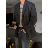 春秋男士休闲西服小西装潮ins单西外套痞帅宽松大码韩版F178-P95，男装西服套装，电商A152