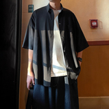 直播供货短袖衬衫男宽松oversize衬衣CS79-特P38，男装T恤，电商A152