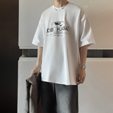 TX36-特P30控482025夏季新款韩版宽松圆领短袖t恤印花T恤潮流，男装T恤，电商A152