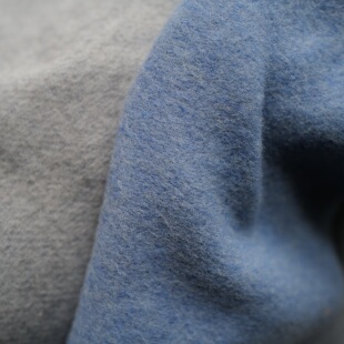 绝版10cm长 150cm宽英国Merchant and mills勿忘我蓝灰两色羊毛布