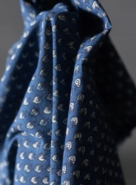 20cm长价115cm宽英国Merchant and mills卡西迪靛蓝印度棉布