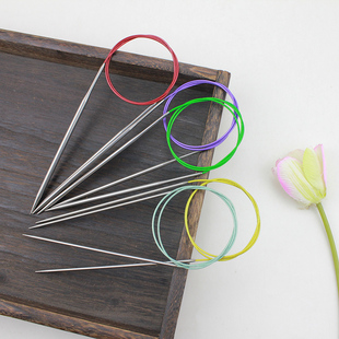 盛莲 喜马拉雅Himalaya  80cm尖头 环针环形针金属环针固定环形针