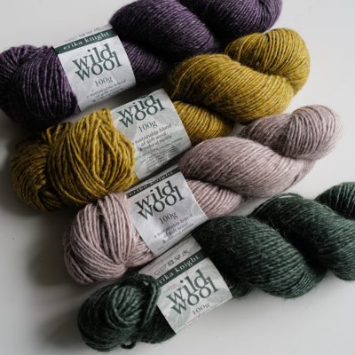 荨麻羊毛线100g阿兰粗度