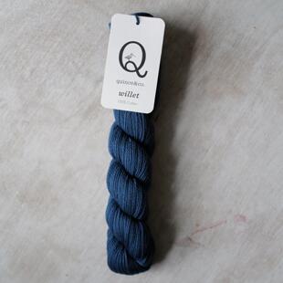 浆板蓝 美国Quince and co Willet sport 粗度丝滑轻柔有机棉线